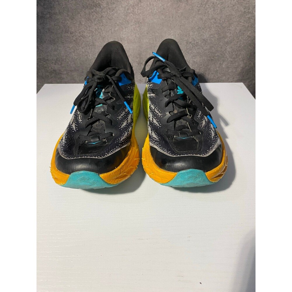 HOKA Speedgoat 5 Women's Trail Running Shoes Size 9B Vibram Megagrip Black - Picture 2 of 8